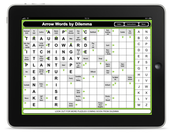 iPad Dilemma Arrow Words